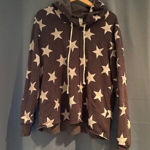 Star Patterned Hoodie